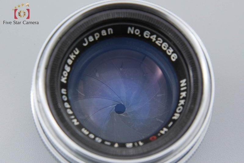 Nikon NIKKOR-H.C 50mm f/2 for Nikon S Mount