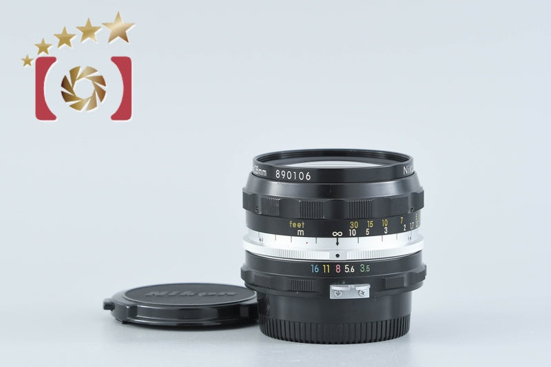 Nikon NIKKOR-H.C Auto 28mm f/3.5 Non Ai Lens from Japan