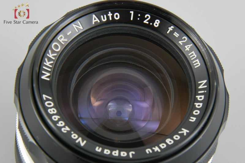 Nikon NIKKOR-N Auto 24mm f/2.8 Non Ai Lens