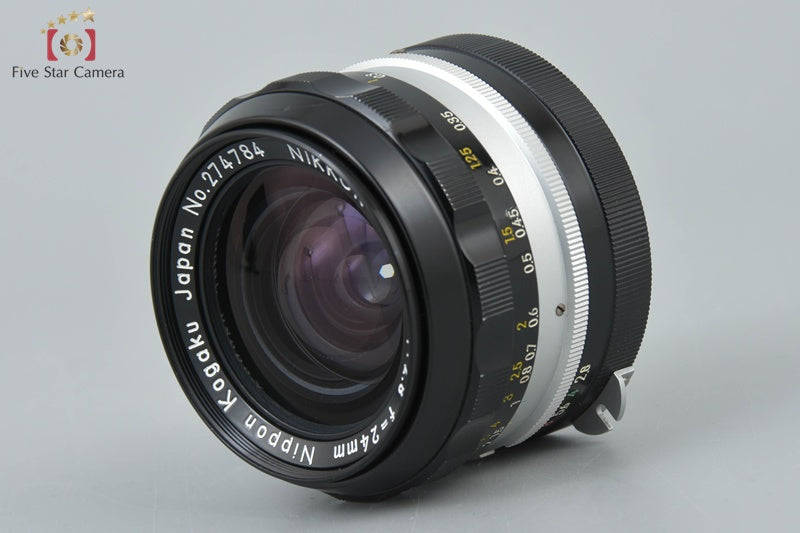 Nikon NIKKOR-N Auto 24mm f/2.8 Non Ai Lens