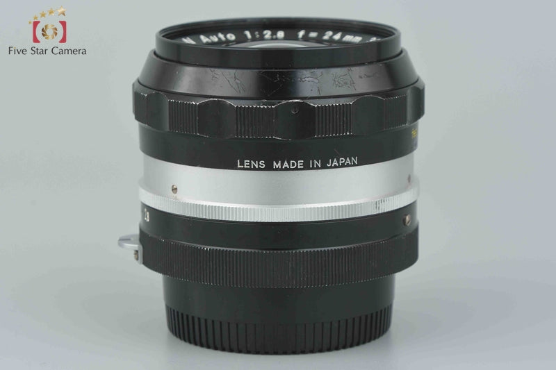 Nikon NIKKOR-N Auto 24mm f/2.8 Non Ai Lens