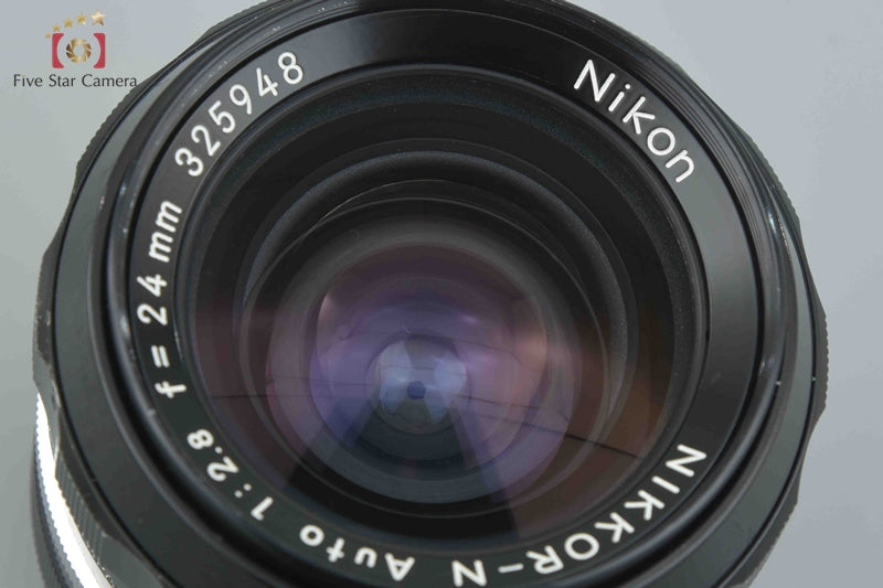 Nikon NIKKOR-N Auto 24mm f/2.8 Non Ai Lens