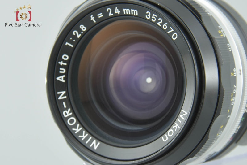 Nikon NIKKOR-N Auto 24mm f/2.8 Non Ai Lens