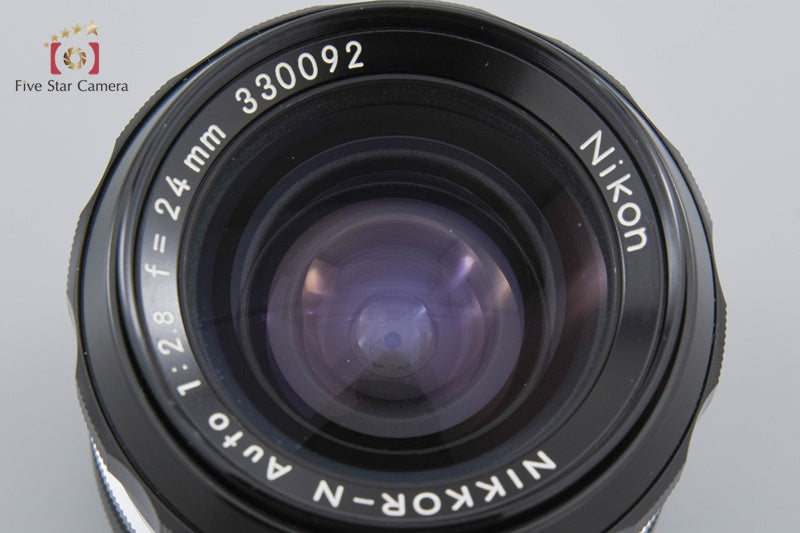 Nikon NIKKOR-N Auto 24mm f/2.8 Non Ai Lens