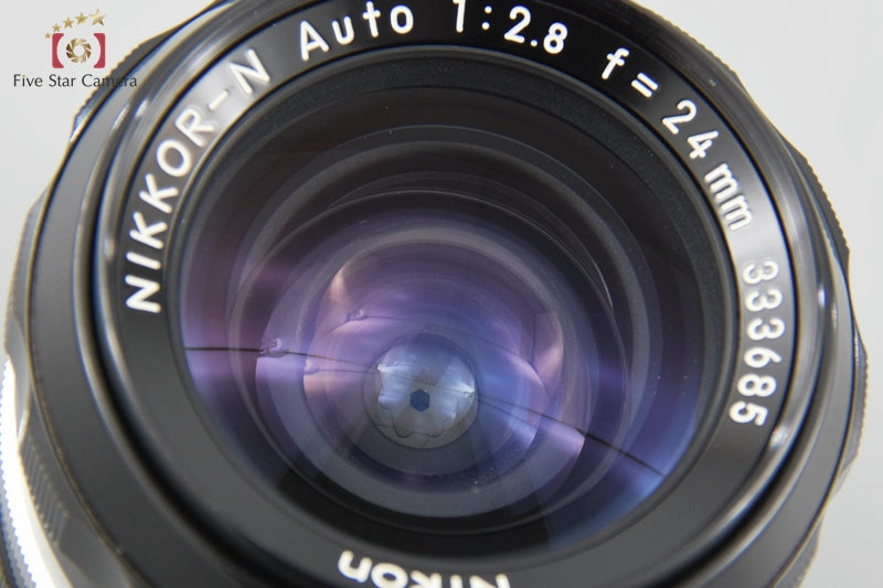 Nikon NIKKOR-N.C Auto 24mm f/2.8 Non Ai Lens