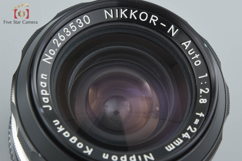 Nikon NIKKOR-N Auto 24mm f/2.8 Ai Converted