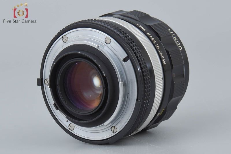 Nikon NIKKOR-O Auto 35mm f/2 Ai Converted