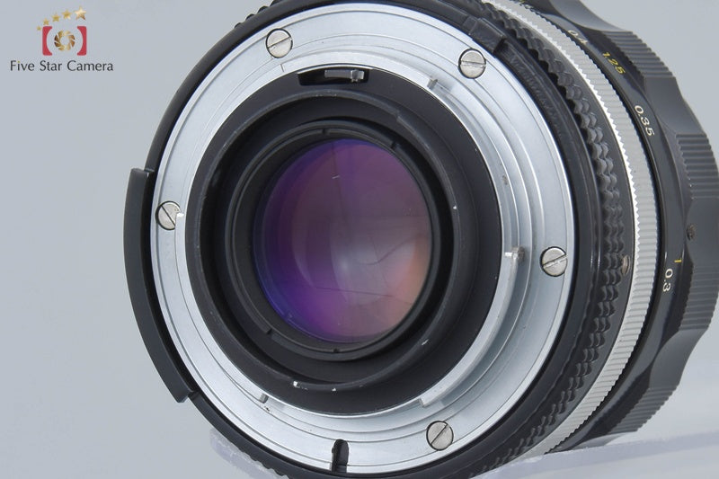 Nikon NIKKOR-O Auto 35mm f/2 Ai Converted