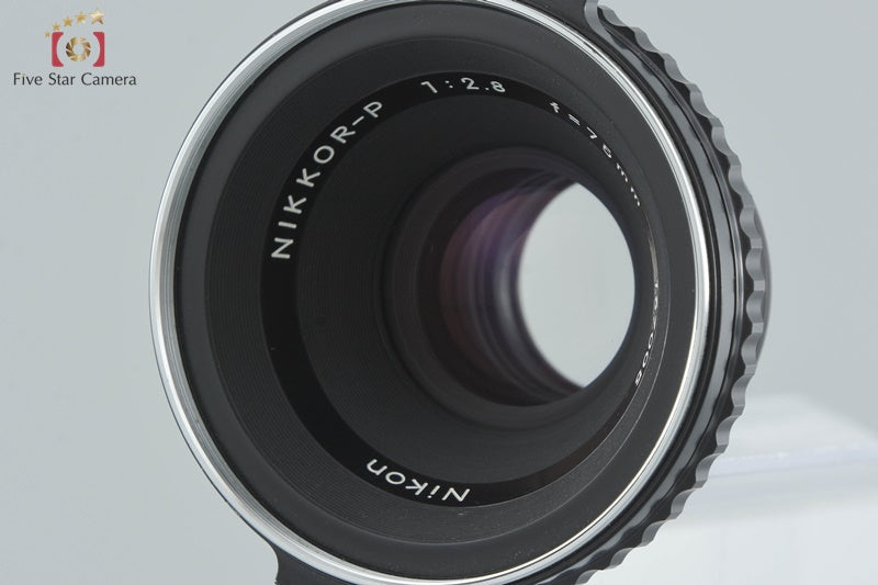 Excellent!! Nikon NIKKOR-P 75mm f/2.8 for Zenza Bronica EC S2 S2A