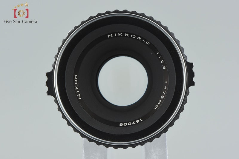 Excellent!! Nikon NIKKOR-P 75mm f/2.8 for Zenza Bronica EC S2 S2A