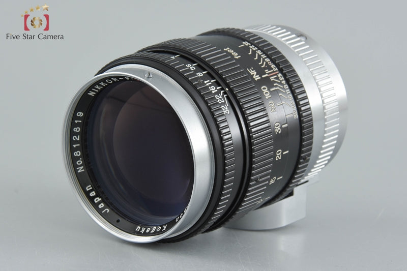 Nikon NIKKOR-P.C 105mm f/2.5 L39 LTM Leica Thread Mount w/ 105mm Viewfinder