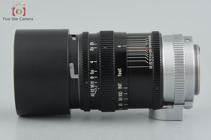 Nikon NIKKOR-P.C 105mm f/2.5 L39 LTM Leica Thread Mount w/ 105mm Viewfinder