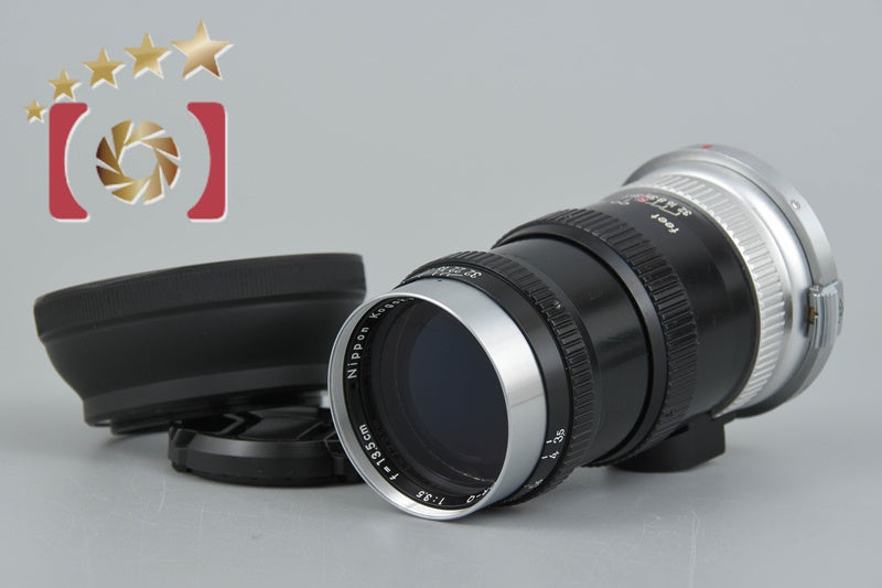 Very Good!! Nikon NIKKOR-Q 135mm f/3.5