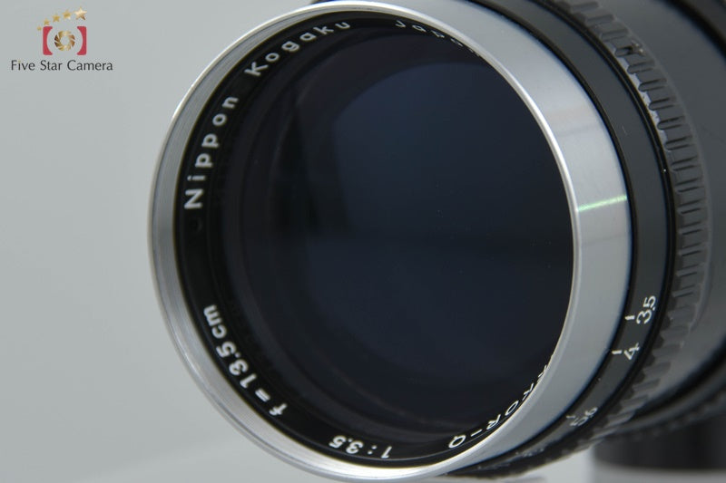 Very Good!! Nikon NIKKOR-Q 135mm f/3.5
