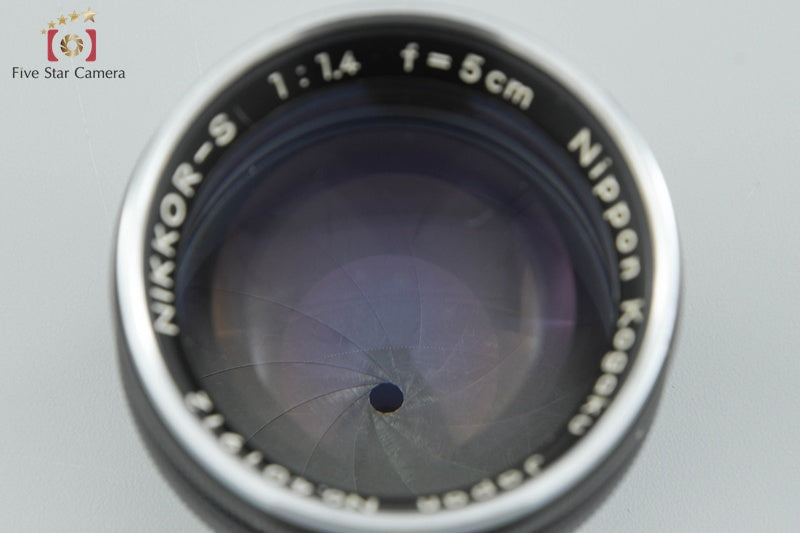 Nikon NIKKOR-S 50mm f/1.4 Black Nikon S Mount