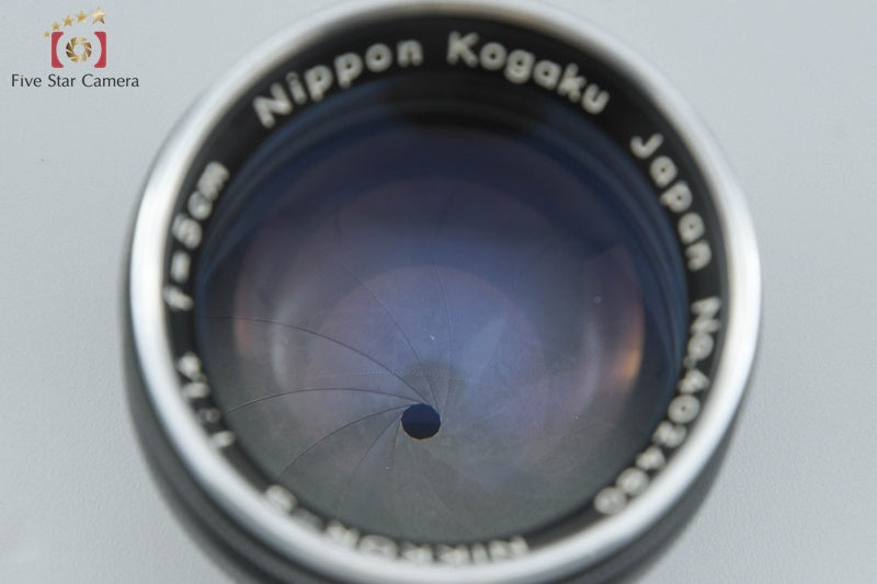 Nikon NIKKOR-S 50mm f/1.4 Black Nikon S Mount