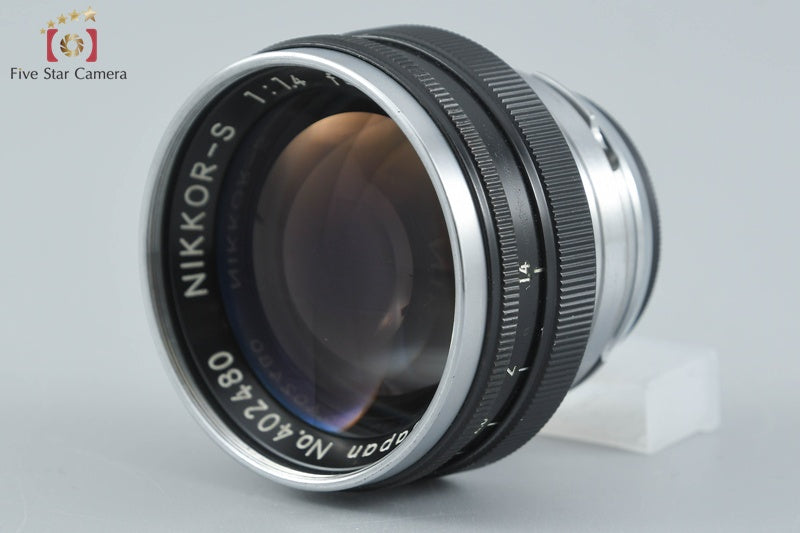 Nikon NIKKOR-S 50mm f/1.4 Black Nikon S Mount