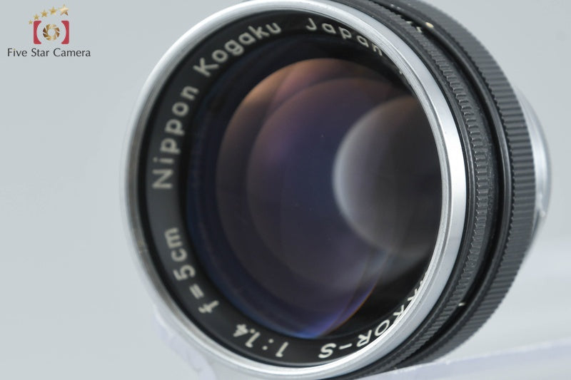 Nikon NIKKOR-S 50mm f/1.4 Black Nikon S Mount