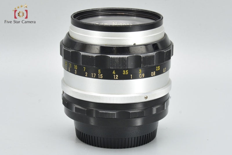 Nikon NIKKOR-S Auto 50mm f/1.4 Non Ai Lens