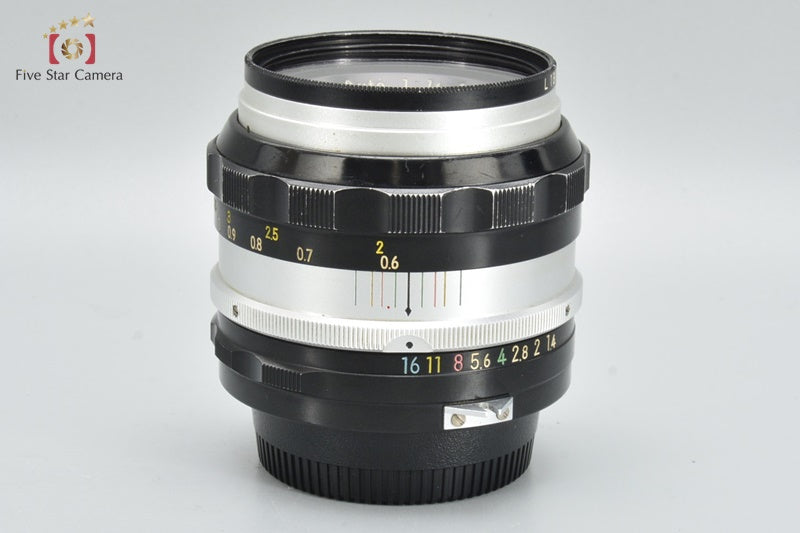 Nikon NIKKOR-S Auto 50mm f/1.4 Non Ai Lens