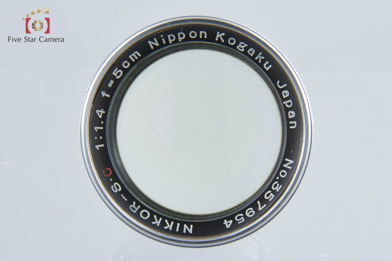 Nikon NIKKOR-S.C 50mm f/1.4 for Nikon S Mount