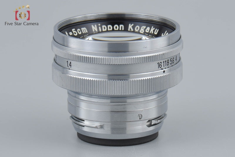 Nikon NIKKOR-S.C 50mm f/1.4 for Nikon S Mount