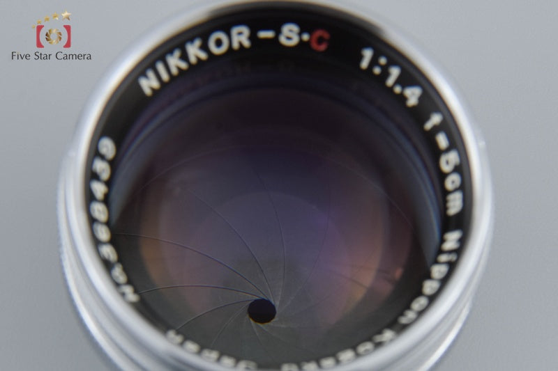 Nikon NIKKOR-S.C 50mm f/1.4 for Nikon S Mount