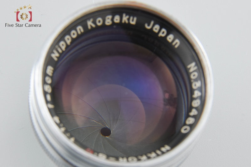 Nikon NIKKOR-S.C 50mm f/1.4 for Nikon S Mount