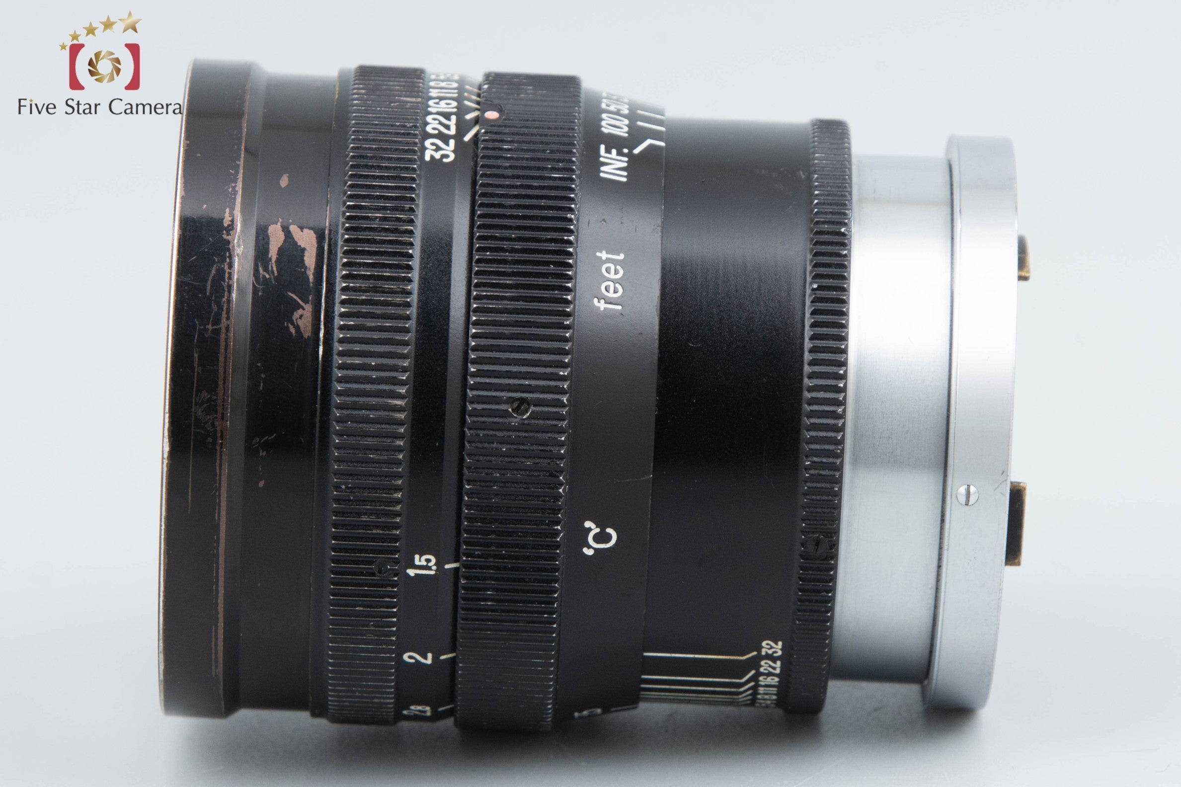 Rare!! Nikon NIKKOR-S.C 85mm f/1.5 for CONTAX RF Mount