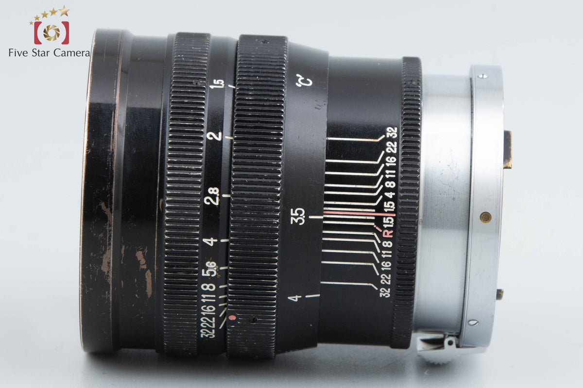 Rare!! Nikon NIKKOR-S.C 85mm f/1.5 for CONTAX RF Mount from Japan