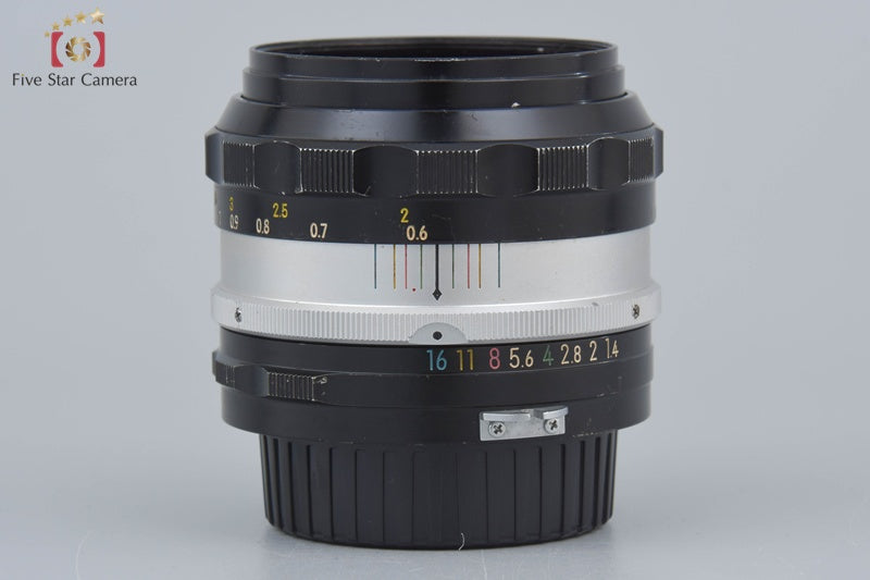 Nikon NIKKOR-S.C Auto 50mm f/1.4 Non Ai Lens