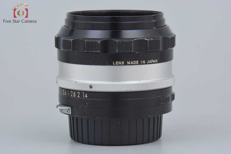 Nikon NIKKOR-S.C Auto 50mm f/1.4 Non Ai Lens