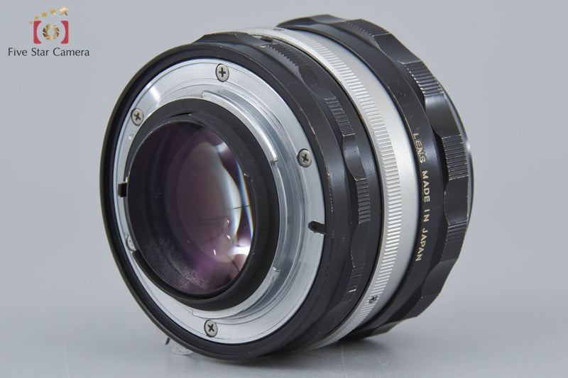 Nikon NIKKOR-S.C Auto 50mm f/1.4 Non Ai Lens
