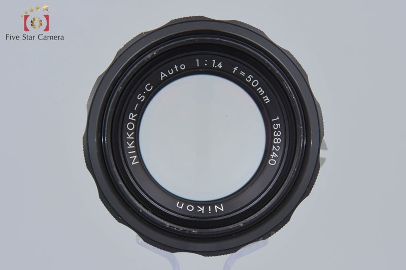 Nikon NIKKOR-S.C Auto 50mm f/1.4 Non Ai Lens