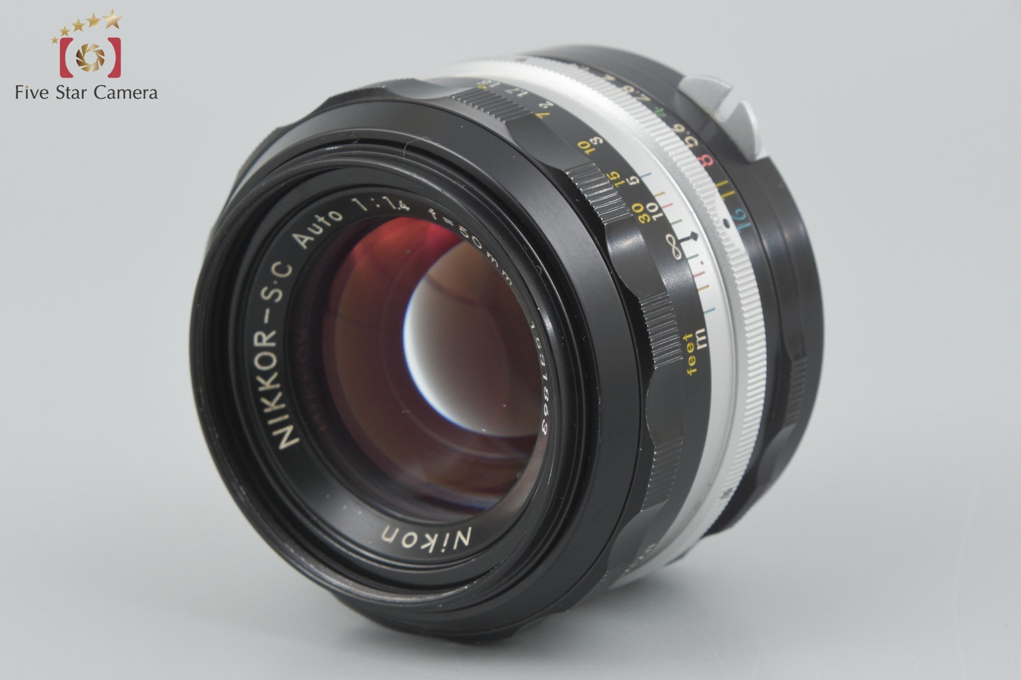 Nikon NIKKOR-S.C Auto 50mm f/1.4 Non Ai Lens