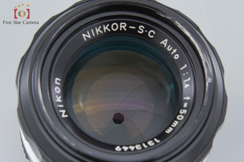Nikon NIKKOR-S.C Auto 50mm f/1.4 Ai Converted