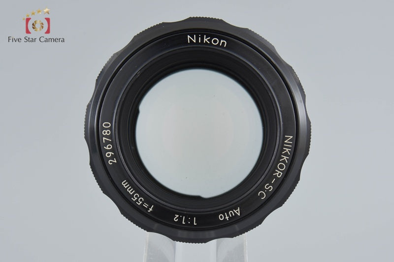Nikon NIKKOR-S.C Auto 55mm f/1.2 Non Ai Lens