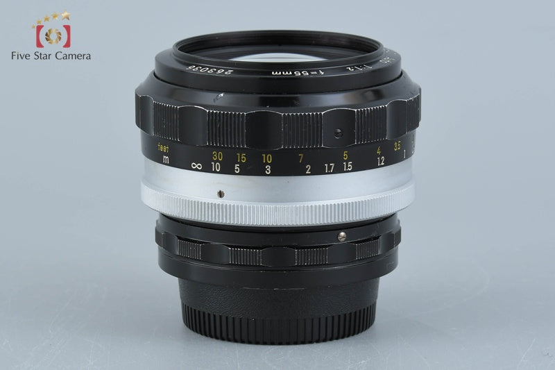Nikon NIKKOR-S.C Auto 55mm f/1.2 Non Ai Lens