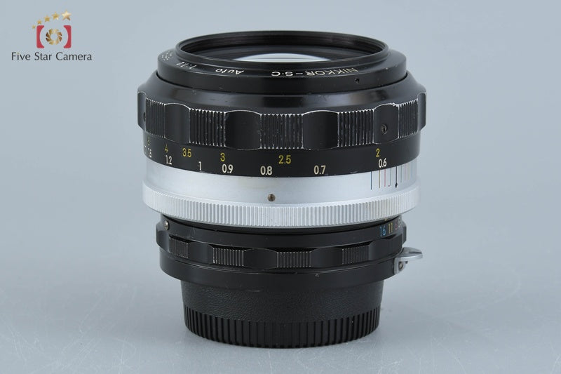 Nikon NIKKOR-S.C Auto 55mm f/1.2 Non Ai Lens
