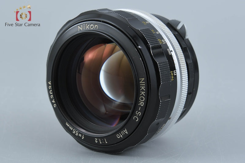 Nikon NIKKOR-S.C Auto 55mm f/1.2 Non Ai Lens