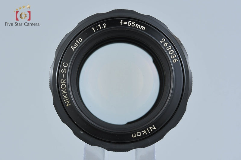 Nikon NIKKOR-S.C Auto 55mm f/1.2 Non Ai Lens