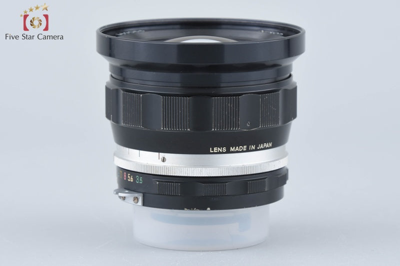 Nikon NIKKOR-UD Auto 20mm f/3.5 Non Ai Lens