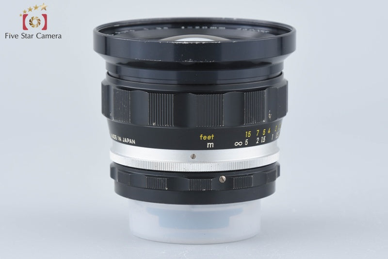 Nikon NIKKOR-UD Auto 20mm f/3.5 Non Ai Lens