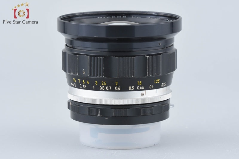 Nikon NIKKOR-UD Auto 20mm f/3.5 Non Ai Lens