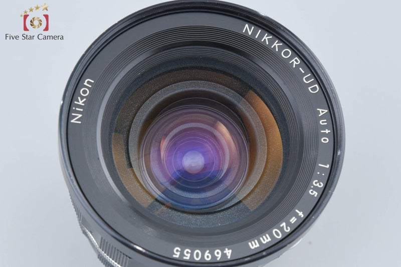 Nikon NIKKOR-UD Auto 20mm f/3.5 Non Ai Lens