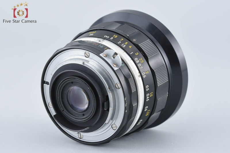 Nikon NIKKOR-UD Auto 20mm f/3.5 Non Ai Lens