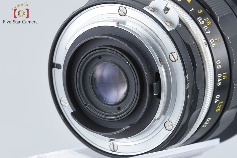 Nikon NIKKOR-UD Auto 20mm f/3.5 Non Ai Lens