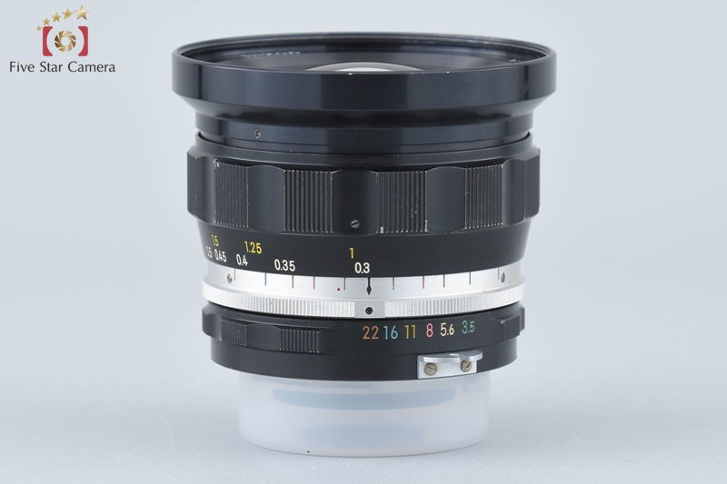 Nikon NIKKOR-UD Auto 20mm f/3.5 Non Ai Lens