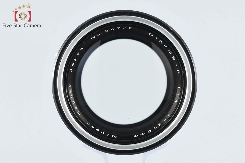 "As-Is” Nikon NIKKOR-P 200mm f/4 Early Model for Zenza Bronica EC S2 S2A