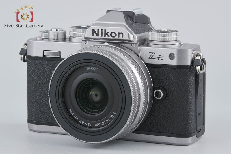Nikon Z fc Silver 20.9 MP Digital Mirrorless Camera 16-50 VR Lens